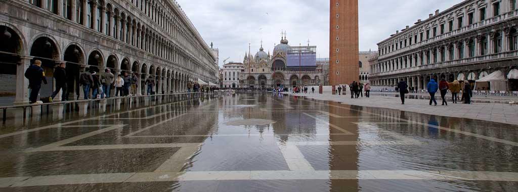 Acqua Alta in Venedig