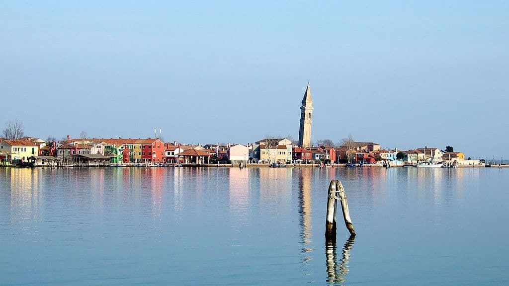 Burano, Blick von Mazzorbo