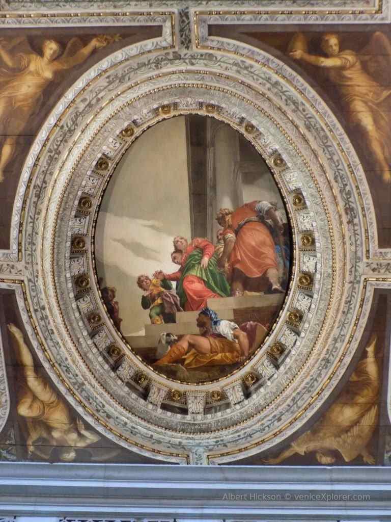 ヴェロネーゼ作「ヴァシュティの追放」（1556年
