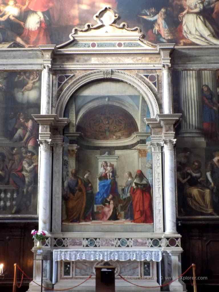 [Translate to Japanese:] Giovanni Bellini’s San Zaccaria Altarpiece